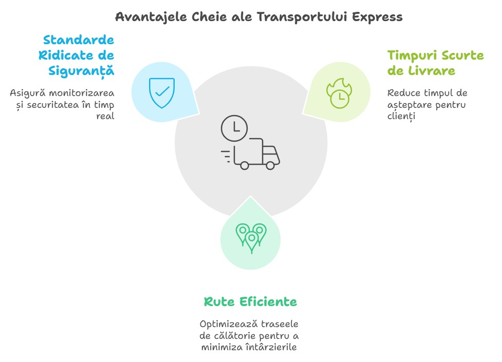 Avantaje transportului expres