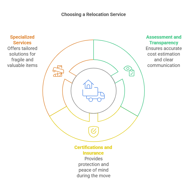 Alegerea serviciului de relocare