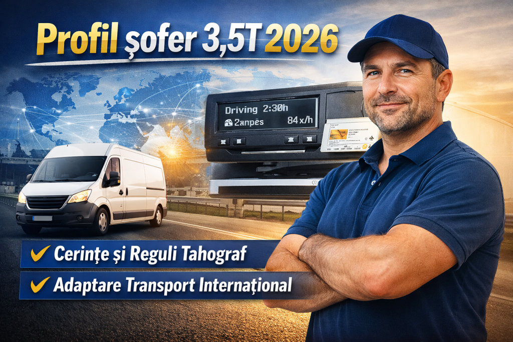 Profil șofer 3,5T 2026