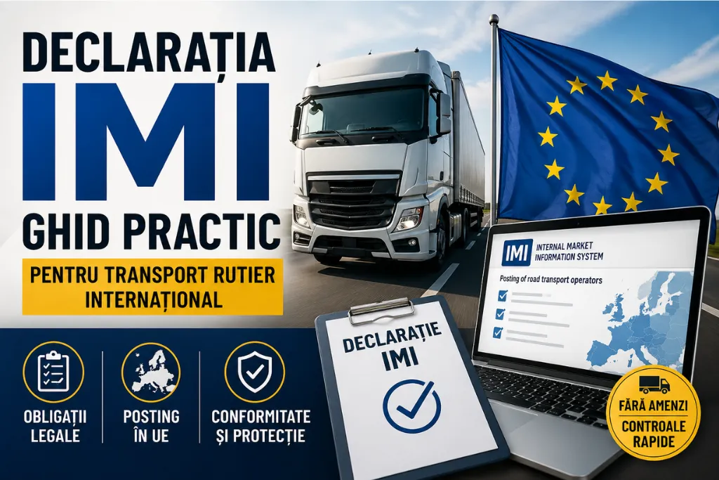 Declaración IMI: guía práctica para el transporte internacional por carretera